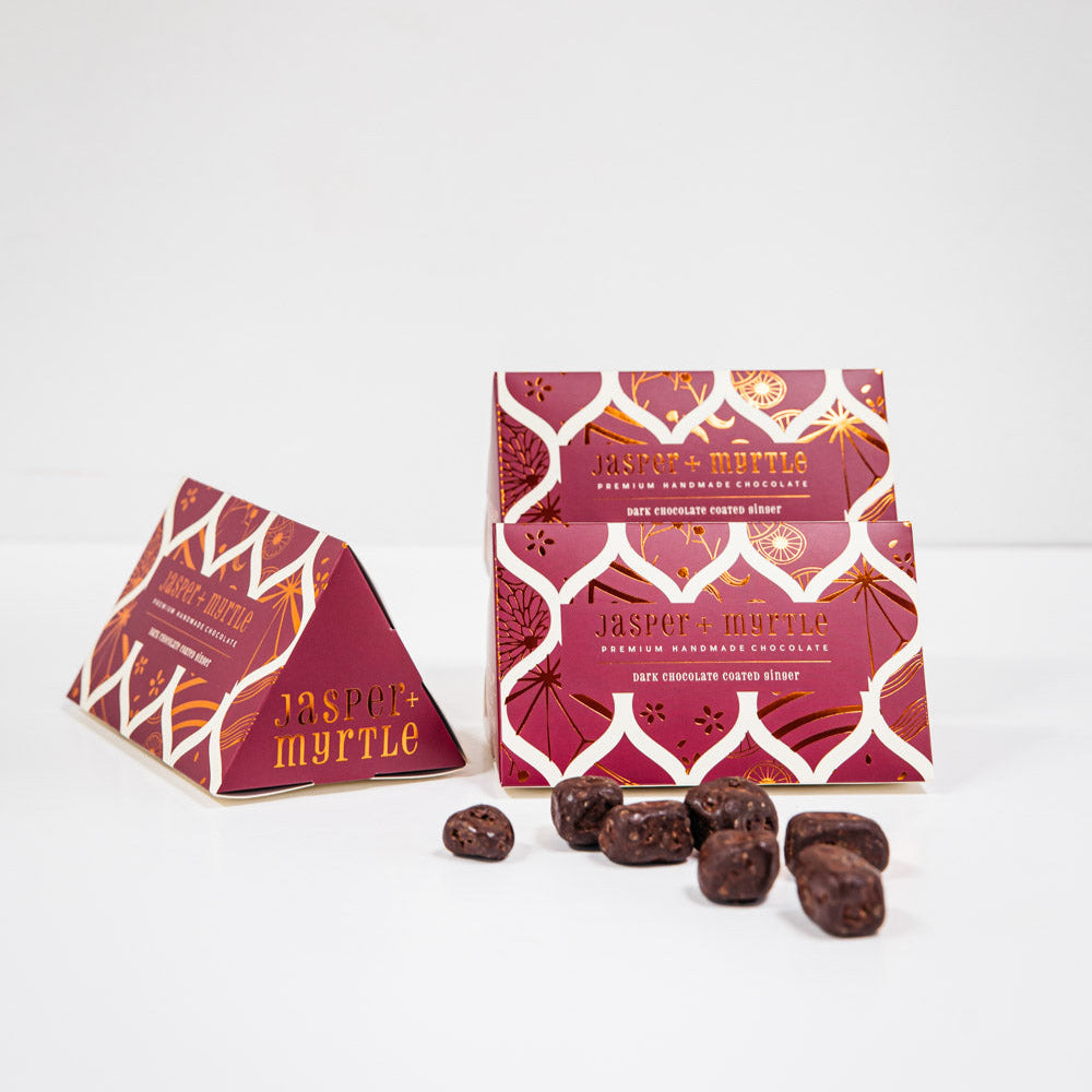 Dark Chocolate Coated Ginger (200g)